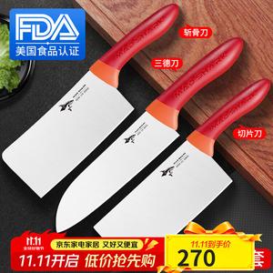 Mad Shark Ножи кухонные набор 3 предмета: нож для овощей, тесак, универсальный нож