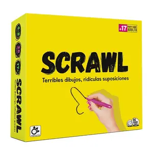 Детская настольная игра Mercurio Scrawl, желтый