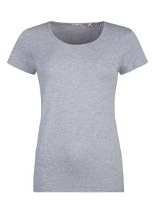 Sanetta Пижамная рубашка в крапчатом сером цвете