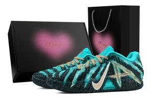 Nike Кроссовки баскетбольные Ja Morant 3 Mint Cheeses, Heart Box Rebound Grip Low top мужские Light Gold