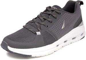 Мужские кроссовки Nautica для бега, спортивные, модные, с шнуровкой, мягкие для тренировок, тенниса - с амортизацией, дышащие, легкие и удобные, Charcoal