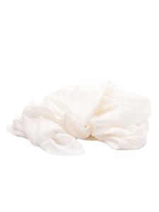 Шарф Elisabetta Franchi тонкой вязки, нейтральный