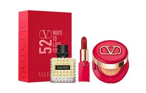 Коробка для духов с пудрой для губ haute couture Valentino