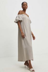 Платье Answear Lab, бежевый