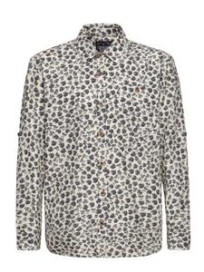 Рубашка King Kerosin Langarmhemd V-Twin-Engine, белый