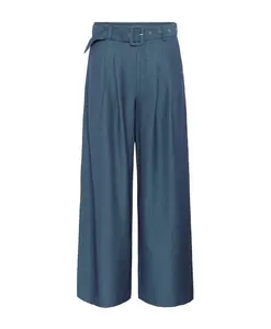 Широкие брюки vittamw My Essential Wardrobe, синий