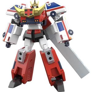 SMP Brave Police, Emergency Rescue Combination, Fire Dick Action Figures 14cm BANDAI