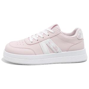 Легкие и дышащие низкие кроссовки для скейтбординга для женщин Babaya, White Pink
