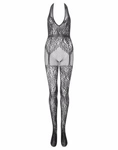 Боди-чулки Mia с вырезами черного цвета Ann Summers