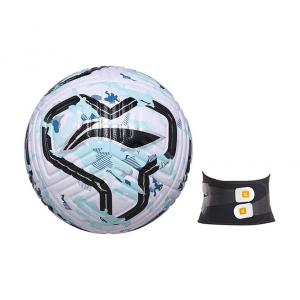 LINING Размер 5 футбольный мяч TPU бесшовный термосклеивание Unisex белый черный синий