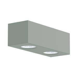 Потолочный светильник Lumicom Manhattan M, 25x7x25 см, зеленый