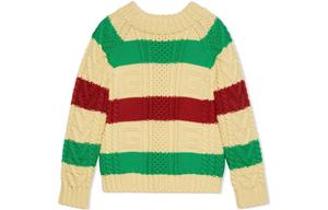 Свитер FW22 Бежево-желтый Детский GUCCI