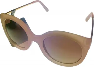 Солнцезащитные очки Lucky Brand женские, круглые, розовые, пластиковые, с градиентными линзами, Cayucos, Blush