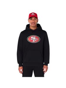 Толстовка NEW ERA NFL San Francisco 49ers Logo, черный