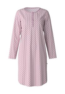 Smu ночная рубашка воротник хенли Calida, цвет 786 new fragrant