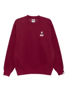 Толстовка с логотипом Aape By A Bathing Ape, красный