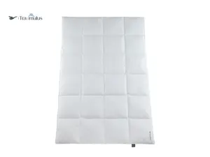 Одеяло зимнее пуховое Traumulus KB 4x6 очень теплое, размер 155x220 см, немецкое производство, подходит для аллергиков, чехол 100% хлопок Häussling