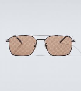 GG авиаторские солнцезащитные очки Gucci