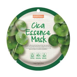 Purederm, корейская маска для лица CICA Essence Mask, 18 г