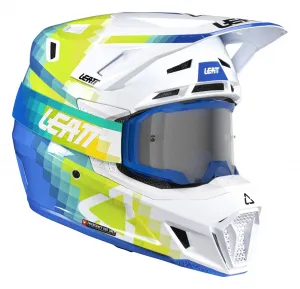 Комплект внедорожный шлема Moto 7.5 V26 Leatt, синий