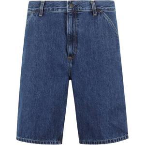 Джинсовые шорты карго Carhartt WIP, синий