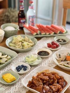 Luowei Набор посуды для новоселья и свадьбы: миски и тарелки, подарочная упаковка в красочной коробке