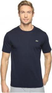 Мужская спортивная футболка Lacoste из ультрасухого хлопка, Navy Blue