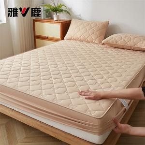 Yalu Простыня на резинке 120х200 см, утепленная, цвет Butterfly - Milk Coffee