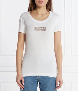 Футболка удлиненная Guess Jeans Slim Fit, белый