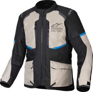 Водонепроницаемая текстильная мотоциклетная куртка Alpinestars andes air drystar, Black/Grey/Blue
