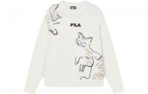 Трикотаж женский легкий кремовый Fila