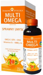 БАД, MultiOmega, со вкусом тропических фруктов, Добавка , 250 мл Domowa Apteczka