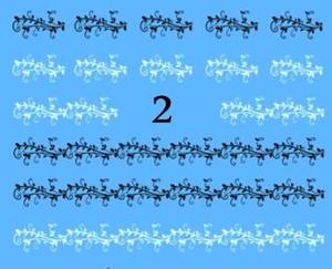 Водные наклейки на ногти – №2, inna