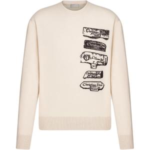 Свитер мужской DIOR, белый