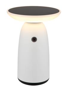 Globo lighting Солнечный светильник "SOLAR LIGHT ALUMINUM WHITE, 1XLED" белого цвета