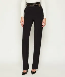 Брюки slim fit Elisabetta Franchi, черный