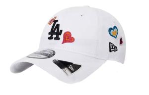 New Era Бейсболка унисекс белая, White