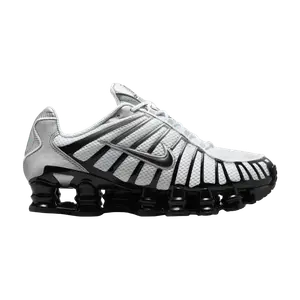 Кроссовки Nike Wmns Shox TL Metallic Silver Black, серебряный