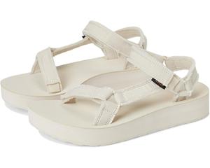 Сандалии женские Teva Midform Universal, цвет слоновой кости, регулируемые ремешки, платформа, ZOGG1457 Teva, белый