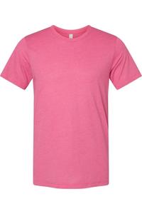 Футболка BELLA + CANVAS Triblend, цвет charity pink triblend