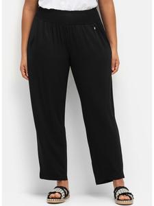 Тканевые брюки sheego, черный