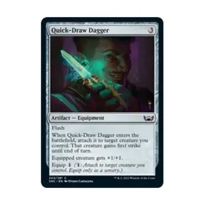 CCG Кинжал быстрого выхвата (С), MTG - Streets of New Capenna