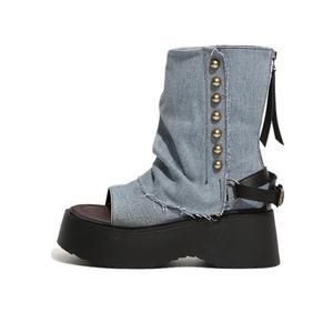 Римские сандалии женские A poinsettia princess, светло-голубой