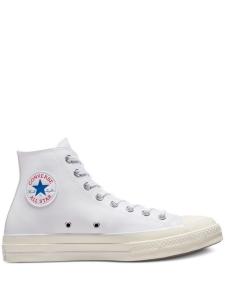 Кеды Converse Chuck 70 Leather Hi "White", белый