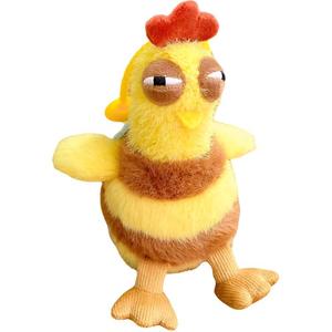 Креативная необычная кукла Chick Squawk плюшевый кулон высотой 8 см Evening Tang