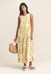 Длинное платье REMI TIERED ST MRLO, белый