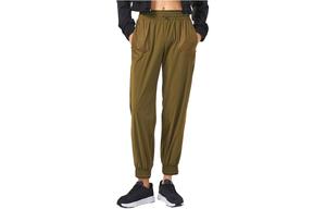 Вязаные спортивные штаны женские DECATHLON, Молочный кофе