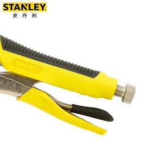 Мощные плоскогубцы Stanley с закаленными изогнутыми зубьями. 10-дюймовые универсальные плоскогубцы промышленного класса. плоскогубцы с фиксированным зажимом. плоскогубцы для инструментов 84-378-23.