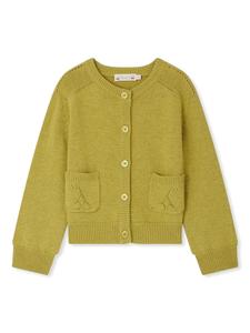 Bonpoint кардиган Elisea, зеленый