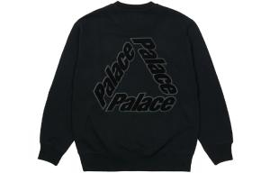 Футболка P 3 Chenille Crew PALACE, черная